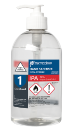 CleanGuard 1 - IPA Hand Sanitiser - Non-sterile